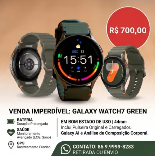 Vendo Smartwatch7 R$700