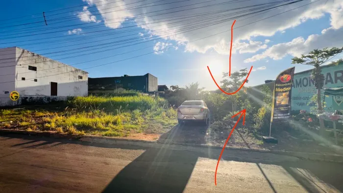 Lote Garavelo 300 metros a 200 metros da avenida da paz