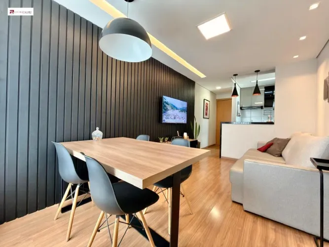 APARTAMENTO 2 QUARTOS 2 VAGAS BAIRRO SANTA AMÉLIA