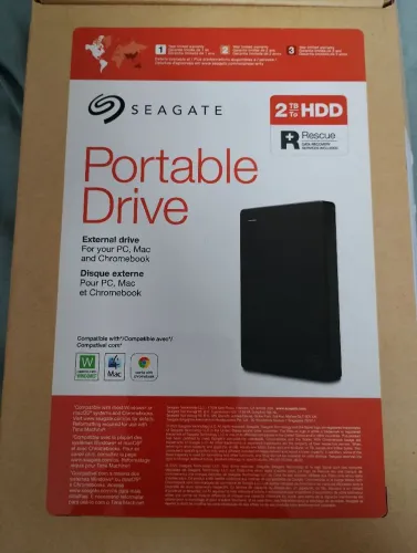 HD 2 terá Seagate Externo 
