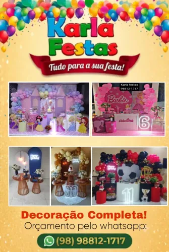 Decoração e Buffet sua Festa Completa