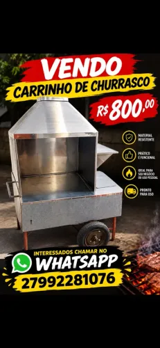 CARRINHO DE CHURRASCO