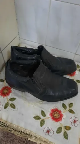 Bota masculina couro