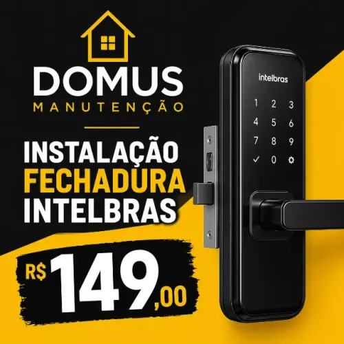 Intelbras - Instalação - Todas as marcas - Fechadura eletronica