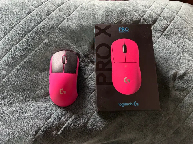 Mouse G Pro Superlight 1 Logitech Rosa Magenta