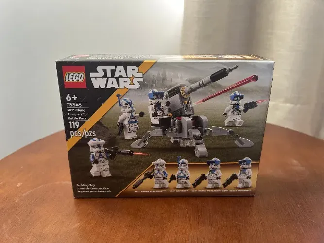 LEGO Star Wars 75345 - Soldados Clone da 501ª | Novo Lacrado