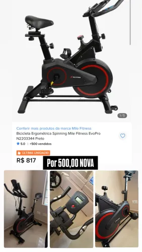 Bike ergonômica NOVA