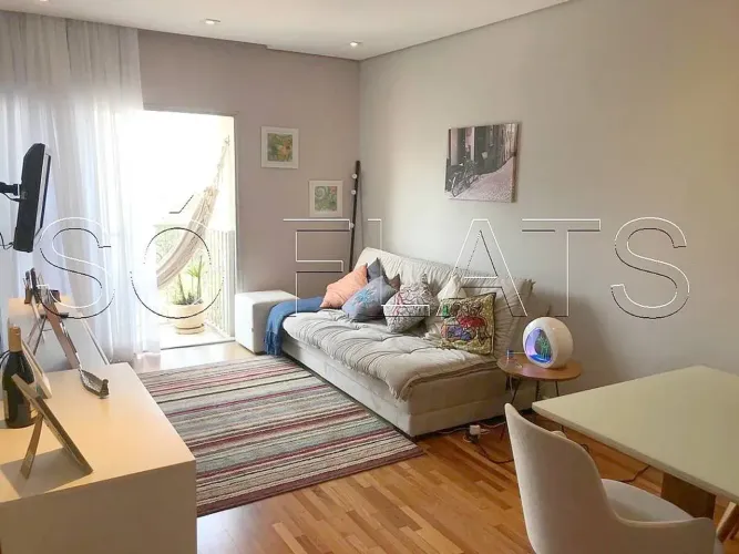 Flat Prive Cidade Jardim disponível para venda com 56m², 1 dormitório e 1 vaga de garagem