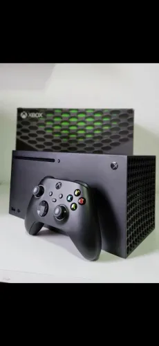 Xbox Séries X - Console Microsoft 1Tb Midia Fisica Impecável Completo Sem Detalhes