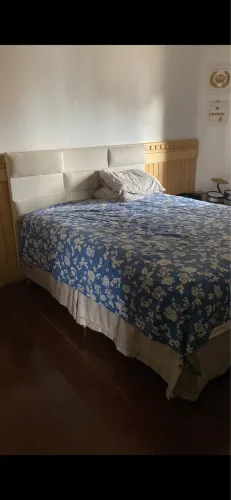 Cama Box Queen castor vitagel com cabeceira 