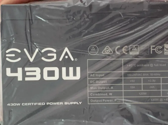 Fonte de alimentação EVGEA 430w 80 Plus
