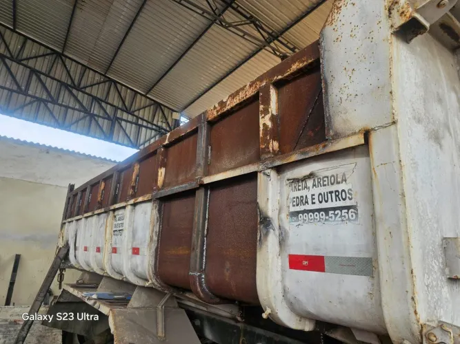 Cacamba basculante trucada rio truc