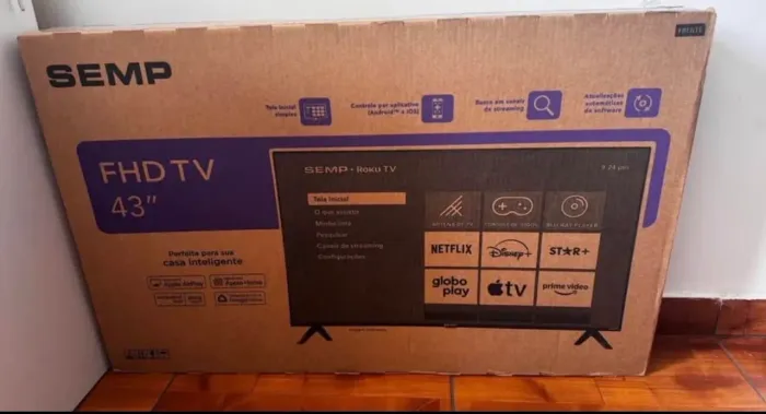 Televisão Semp 43 Poelgadas ? Modelo: R6610