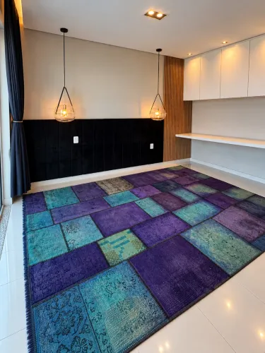 TAPETE PERSA PATCHWORK ORIGINAL - 196 x 260