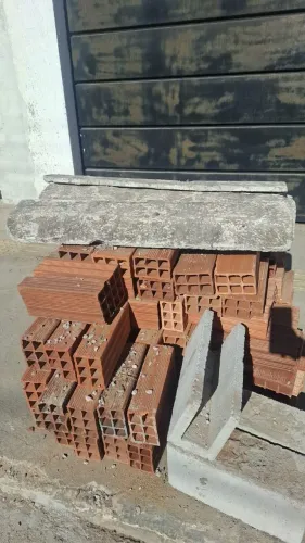 Tijolo e areia