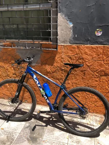 Bike aro 29 azul perfeita