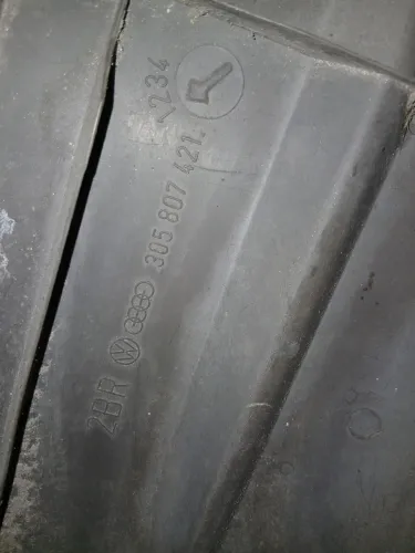 Para-choque Gol Parati Voyage Saveiro quadrado Original Volkswagen