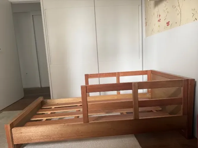 Cama Infantil Quartos Etc. em Madeira | 0,8 m x 1,64 m