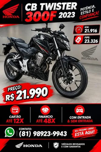 Honda CB 300f Twister Flex 2023