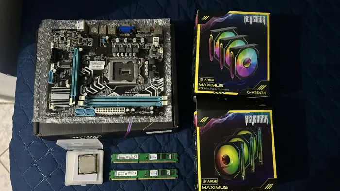 Peças de computador gamer perfeito estado