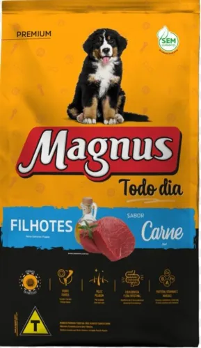 Vendo pacote de ração MAGNUS FILHOTE.