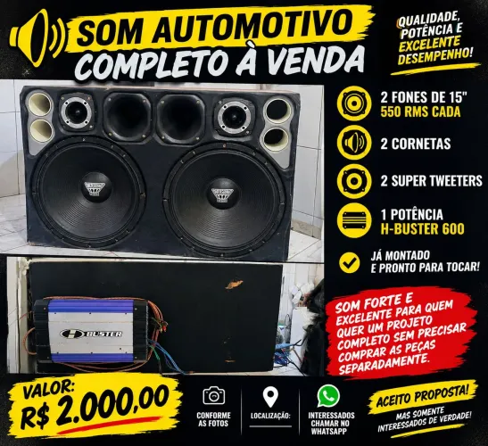 Vendo som automotivo