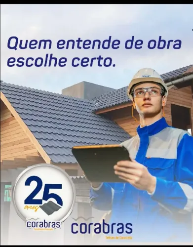 Telha de concreto direto da fábrica para sua obra