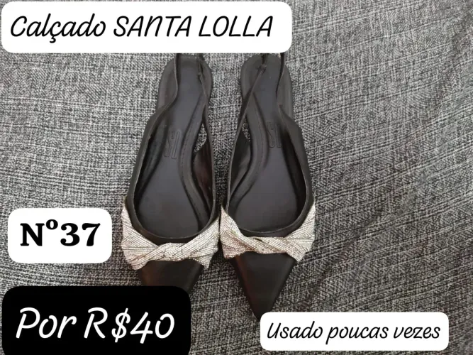Sapatos semi usados 