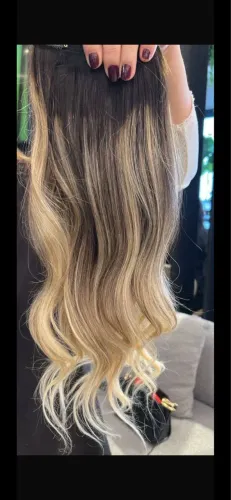 Mega Hair tic tac loiro