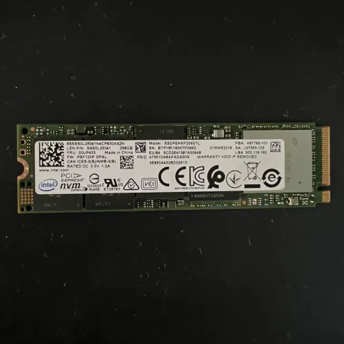 HD Intel M2 256Gb