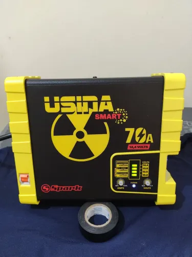 Fonte usina 70ah nova 300 reais 