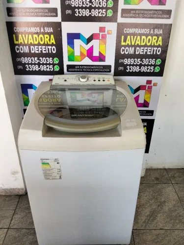 Máquina de lavar Brastemp 11 kg funcionando perfeitamente com garantia de 3 meses