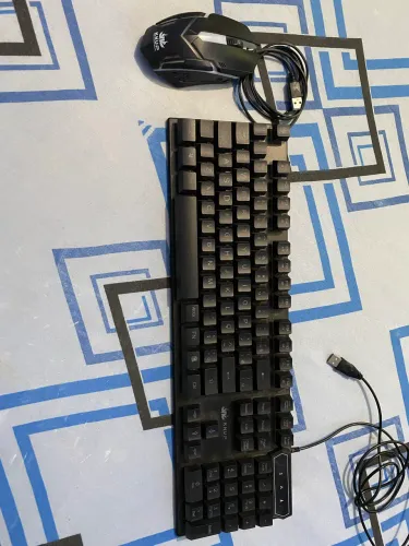 Teclado e mouse