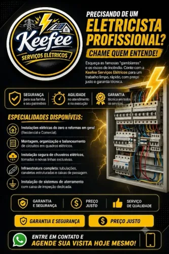Eletricista Residencial, Predial e Comercial 