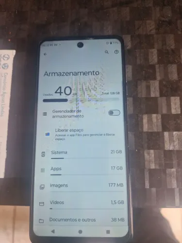 Vendo moto G 24 desapego funcionando perfeitamente 