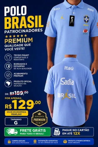 Camisa Polo Seleção 