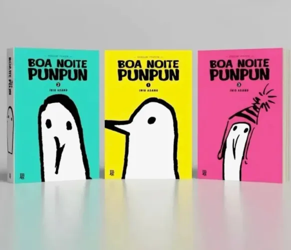 Boa noite punpun mangá volume 1 2 e 3