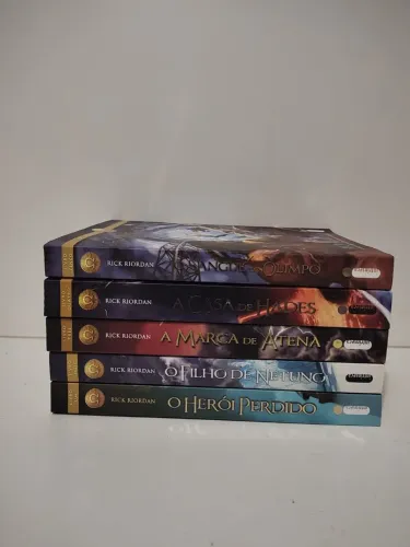 Saga Os Herois do Olimpo - Percy Jackson (5 volumes)