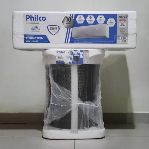 Ar-Condicionado 9000 BTU/h Philco Inverter Frio - Novo, Lacrado, Nota Fiscal e Garantia