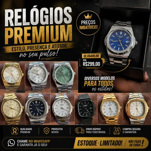 Relógios - Vários Modelos | A partir de R$199