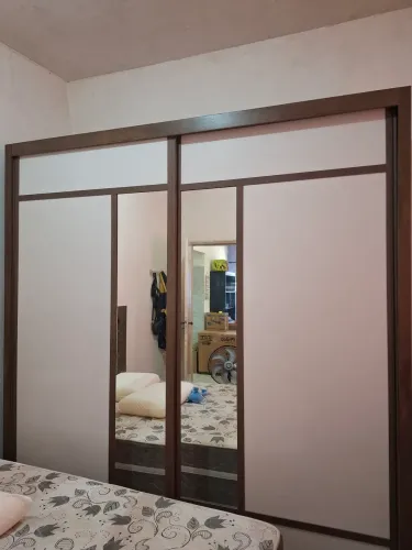 VENDO: Guarda-Roupa Casal Europa Triunfo Flex (2 Portas de Correr com Espelho e 6 Gavetas)