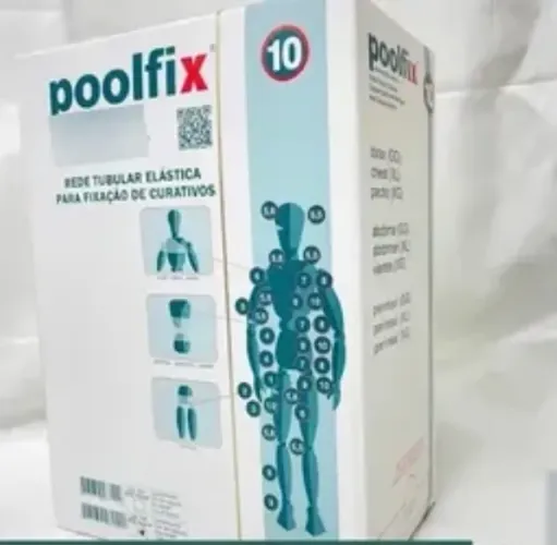 Rede tubular elástica para curativos - Poolfix