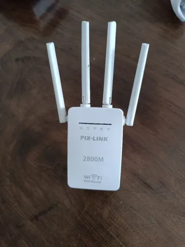 Wi-fi, Roteador, repetidor pix-link 2800m