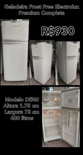 Geladeira Frost Free Electrolux