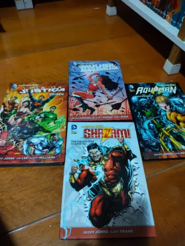 Lote DC Comics Novos 52 - Liga da Justiça, Shazam etc