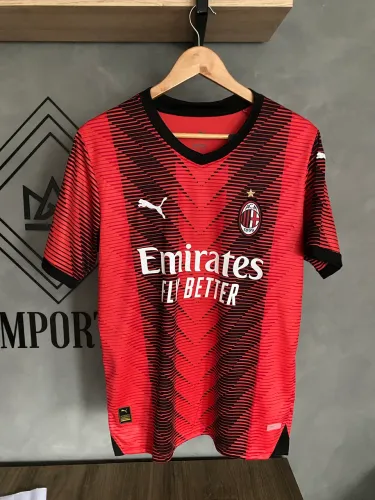 Camisa Milan Retrô 22/23 + ENTREGA GRÁTIS