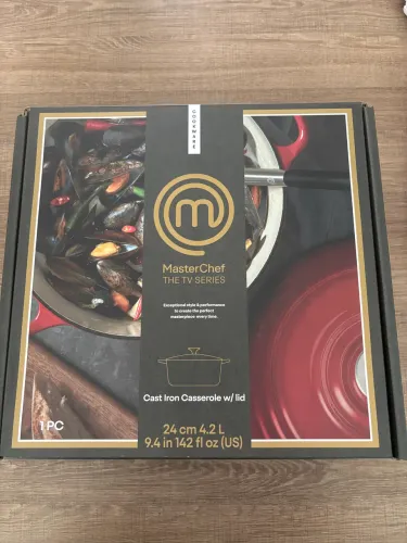 Panela vermelha Masterchef 24 cm nova!