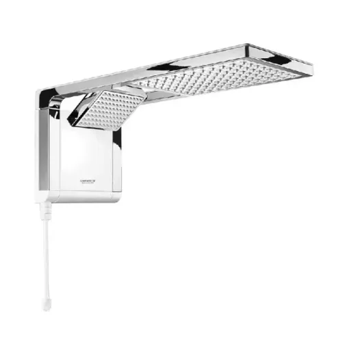 CHUVEIRO ACQUA DUO BRANCO / CROMADO 6800W 