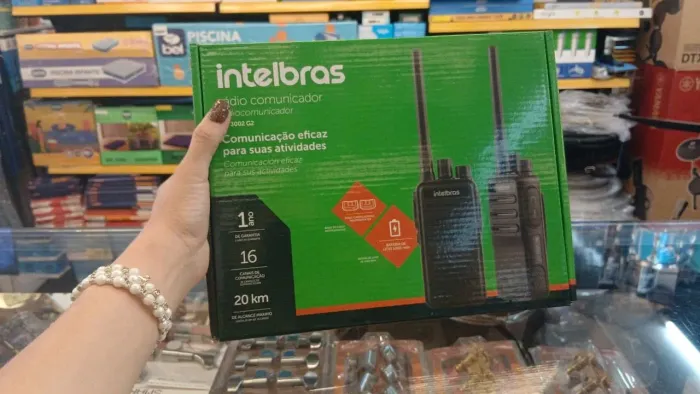 Rádio comunicador Intelbras