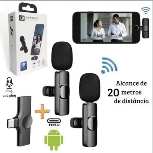 Microfone de lapela